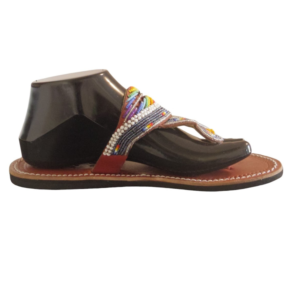 Sandale africaine multicolore - SWEETY