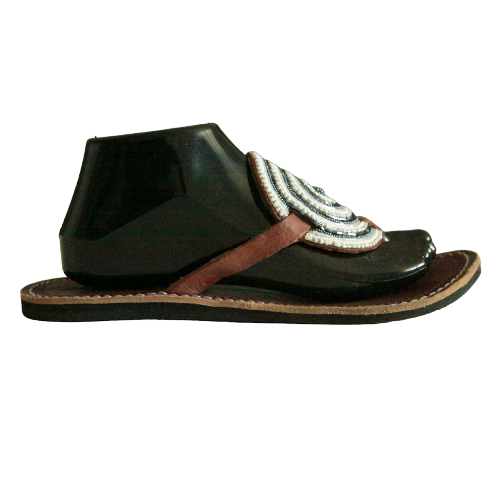 Sandale africaine blanche - PICO