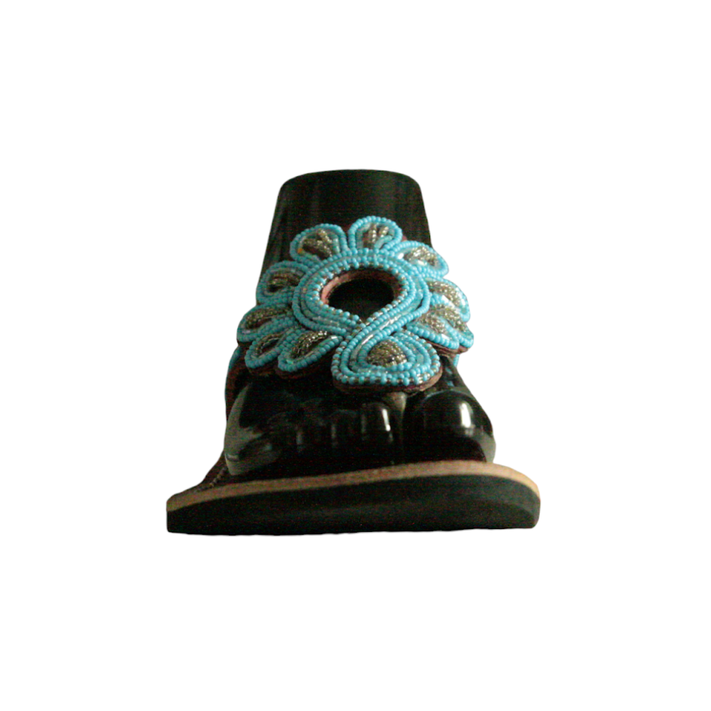 Sandale africaine perlée - KIMBERLEY